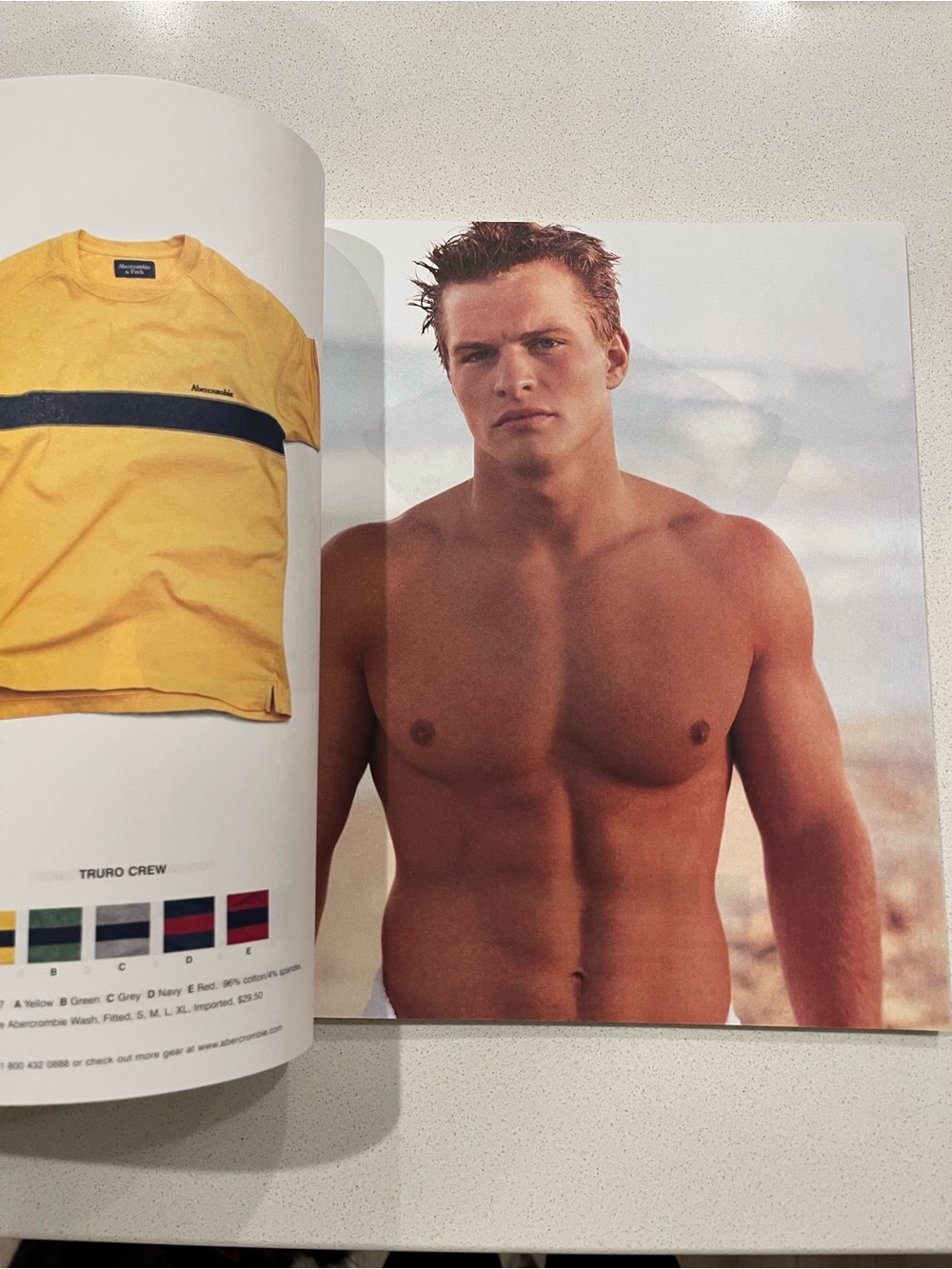 Abercrombie & Fitch Rare Summer 2001 Y2K Clothing Catalog Like New! - Picture 3 of 10